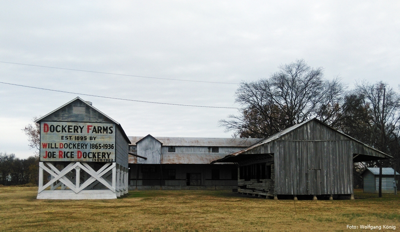 Dockery Farms bei Ruleville, Mississippi * Foto: Wolfgang König