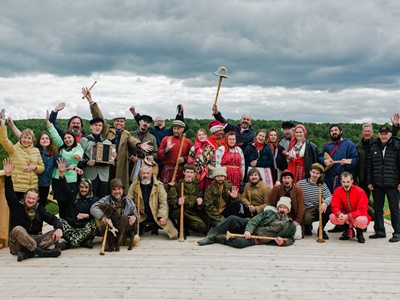 Musiker verschiedener teilnehmender Gruppen 2018 * Foto: Ludmila Pavlichkova