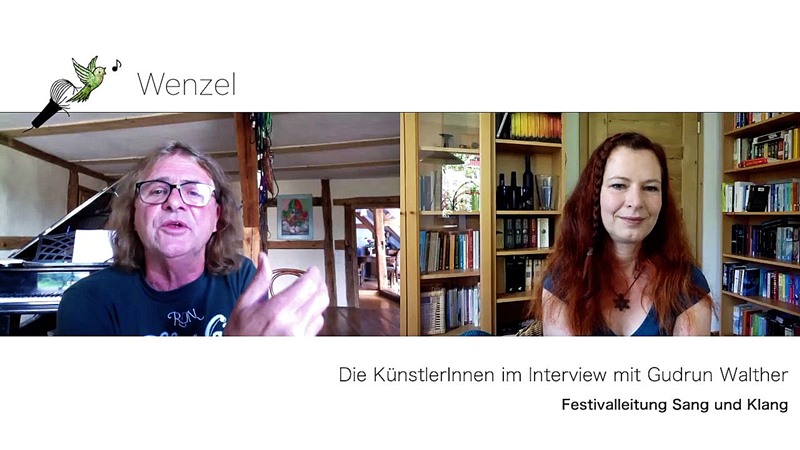 Videostill Interview Gudrun Walther mit Wenzel