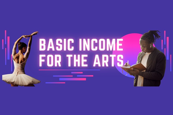 Banner Basic Income for the Arts